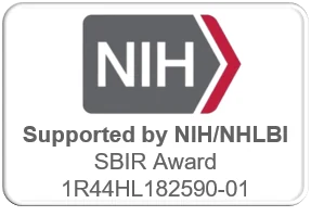 Supported by NIH NHLBI SBIR Award 1R44HL182590-01